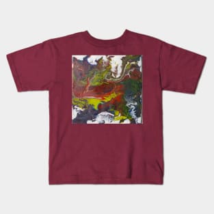 Abstraccion en rojo Kids T-Shirt